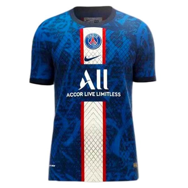 Thailand Trikot Paris Saint Germain Sonderausgabe 2022-2023 Blau